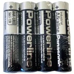 4x 1,5V Panasonic Alkali-Mangan LR03 AAA Micro Batterie 4er Folie