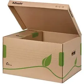 Esselte Archivschachtel ECO 43,9 x 34,5 x 24,2 cm 1-tlg. naturbraun
