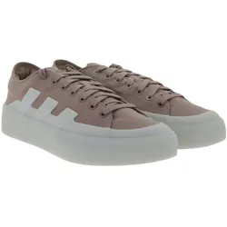 adidas ZNSORED nachhaltige Lifestyle-Schuhe mit LIGHTMOTION+ Dämpfung Turnschuhe im klassischen Skater-Style Alltags-Sneaker Schnür-Schuhe HP5985 Rosa/Grau - 44