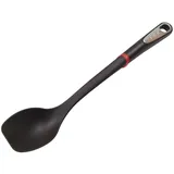 Tefal Servierlöffel Ingenio K2060514 Kochlöffel, 40 cm 230°C mit Glasfaserverstärkung und Silikon-Sicherheitsring schwarz