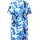 Betty & Co Hemdblusenkleid Blusenkleid Blau/Weiß 44