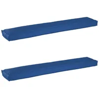 VidaXL Pallet Kissen für Bank 2 Stück Königsblau 200x40x8