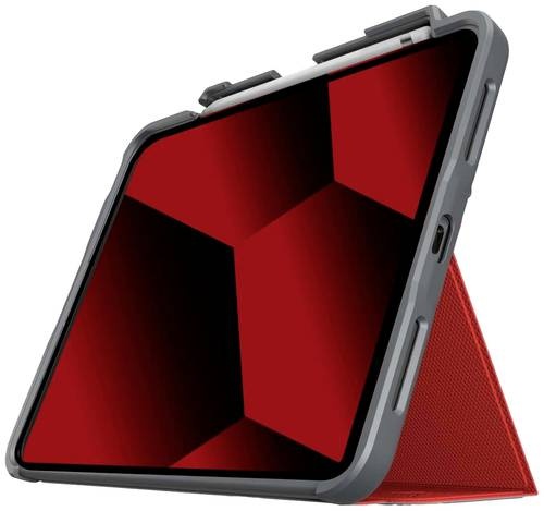 STM Goods Dux Plus Tablet-Cover Apple iPad 10.9 (10. Gen., 2022) 27,7cm (10,9\ ) Book Cover Rot, Tr