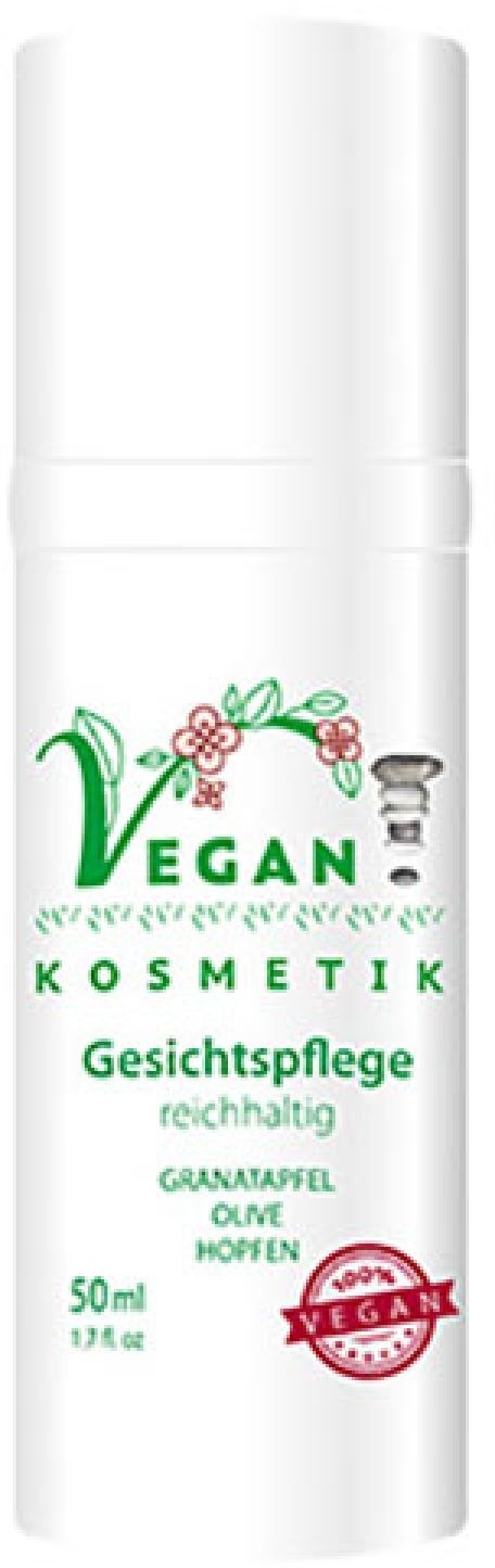 Dr. Schröder Vegan! Kosmetik Gesichtspflege reichhaltig 50 ml Frauen