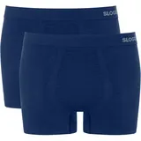 SLOGGI GO Smooth Shorts Blau XL 2er Pack