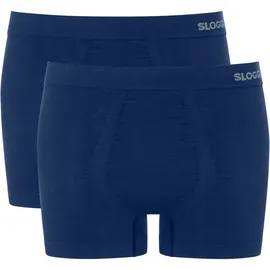 SLOGGI GO Smooth Shorts Blau XL 2er Pack