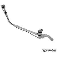 Duravit Ab- und Überlaufgarnitur mit Bodenzulauf, chrom