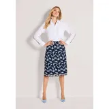 Madeleine Bleistiftrock Damen Floral Blau 48