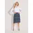 Madeleine Bleistiftrock Damen Floral Blau 48