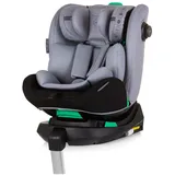 Chipolino Kindersitz i-Size Olympus (40-150cm) ISOFIX 360 Grad drehbar Stützbein grau