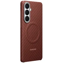Samsung Galaxy S26+ Handyhülle Carbon Magnet Case rot