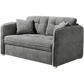 Jockenhöfer Gruppe Schlafsofa »Leon, mit Schlaf- und Relaxfunktion« 3 Breiten und Farben wählbar, inklusive Kissen grau