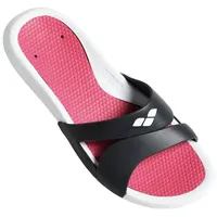 Arena Nina Badelatschen Weiß/Dunkelgrau/Magenta 39