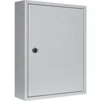 FORMAT Schlüsselschrank S H350xB270xT80mm 1-türig Zylinderschl.Anz.Hak.21