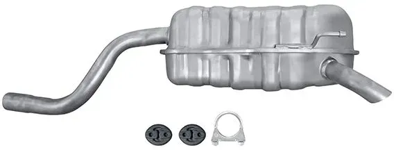 HELLA Endschalldämpfer 8ld366029201 hinten für LANCIA Fiat