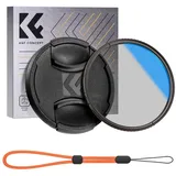 HAIDA Polarisationsfilter CPL Zirkular Objektivdeckel Halteband 72mm
