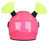ZöPfe Motorradhelm Accessoires - Kinder & Erwachsene Helm Dekoration mit abnehmbarem Pferdeschwanz für Skihelm, Snowboardhelm & Motorradhelm