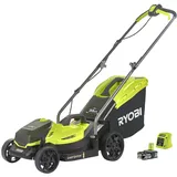 Ryobi Olm1833b Rasenmäher Akku 18v One+ 33cm 35lt Mulchen 25-65mm Kit 2,5 Ah