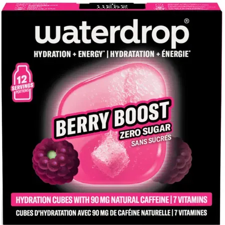 Waterdrop Microenergy Hydration Und Energie Berry Boost 12 Cubes