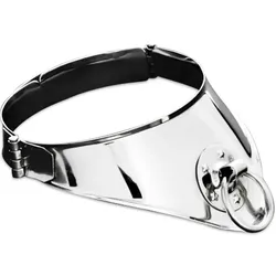 Bdsm-zubehör bdsm-halsband aus metall, 12,5 cm lang