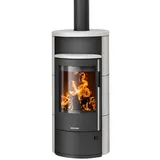 ORANIER Kaminofen Polar Neo 6 schwarz Keramik Seidenweiß 6,5kW DIBt