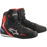 Alpinestars Honda Faster-3 Motorradschuhe, schwarz-rot-blau, Größe 43 44