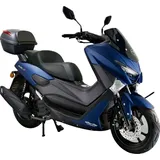 GT UNION Motorroller MaxT 125, 124,6 ccm, 99 km/h, Euro 5, Wassergekühlter Motor blau