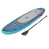 BESTWAY Bestway® 6532C Surfbrett Stand Up Paddleboard SUP Allround Board-Set OceanaTM CompactairTM mit integrierter Elektro...