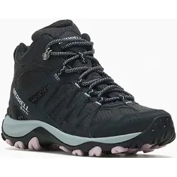Wanderschuh MERRELL "ACCENTOR 3 SPORT MID GORETEX", Gr. 38, schwarz, Synthetik, Textil, sportlich, Schuhe, wasserdicht