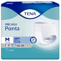 4x TENA Proskin Pants Plus Inkontinentspants Gr. M | Packung (14 Stück)
