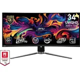 34" MSI MPG 341CQPX QD-OLED