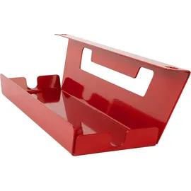KONIX Gamingtisch SKADI Stahl Gaming-Tisch, Groß, Schwarz/Rot - Schwarz