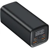 Logilink PA0350 Powerbank, Li-Po, 20000 mAh, 65 W, 74 Wh), Schwarz