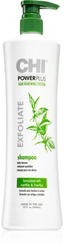 CHI Power Plus Exfoliate Shampoo Peeling-Shampoo für die Erneuerung der Kopfhaut 946 ml