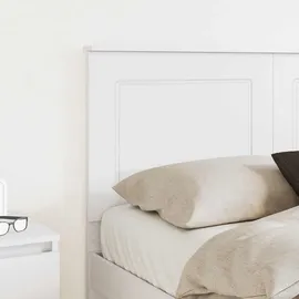 vidaXL Kopfteil Weiß 100 cm Holzwerkstoff