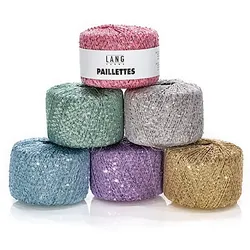 Lang Yarns Wolle Paillettes