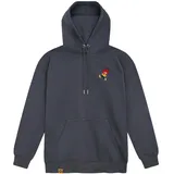 Bavarian Caps Grantig by Nature Hoodie Blau/Grau L