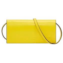 Liebeskind Berlin Paper Bag Crossbody XS Logo Carter Lemon, gelb