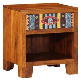 vidaXL Nachtschrank 40 x 35 x 45 cm Akazie