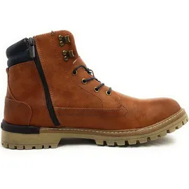 Mustang Herren Stiefel Cognac - 47 EU