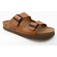 Mephisto Nerio camel Herren Pantolette in Braun, Größe 41 - Beige - 41