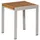 Merxx Gartentisch 130 x 65 x 75 cm beige/silber