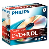 Philips DVD+R DL 8x JC 5 Stück(e)