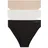 Tommy Hilfiger Brasilslip 3 St. ivory/misty blush/schwarz 38