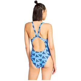 adidas Badeanzug Damen Blau Fusion/Dunkelblau 40