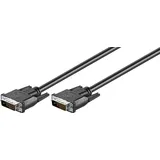 goobay DVI-Kabel 93295 0,5 m Schwarz