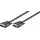 goobay DVI-Kabel 93295 0,5 m Schwarz