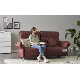 Wohnwert Einzelcouch Leder 1-Sitzer Braun