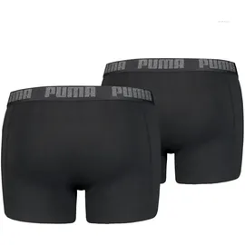 Puma Basic Boxer black/black S 2er Pack
