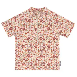 Sterntaler Badeshirt kurzarm Blumen in ecru | Gr.: 104